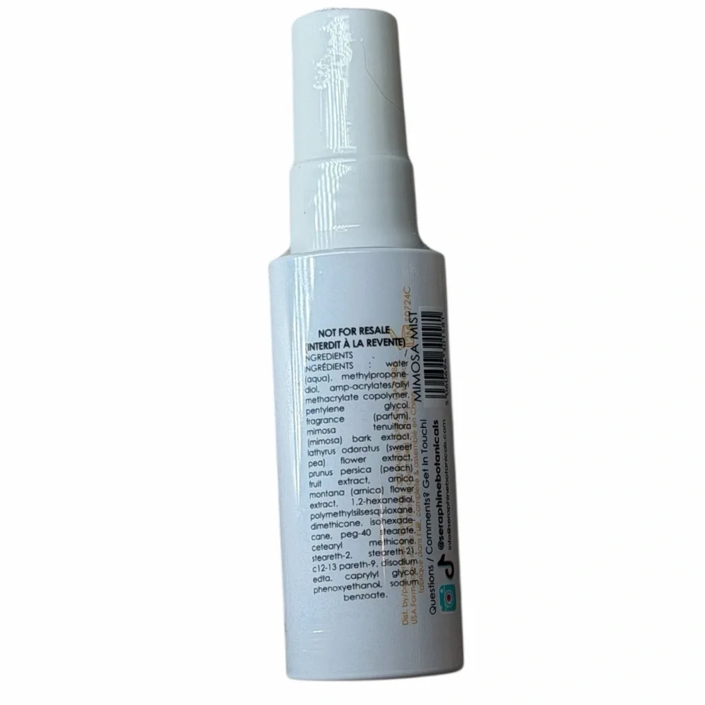 Seraphine Botanicals Mimosa Mist - Glass Skin Setting Spray
